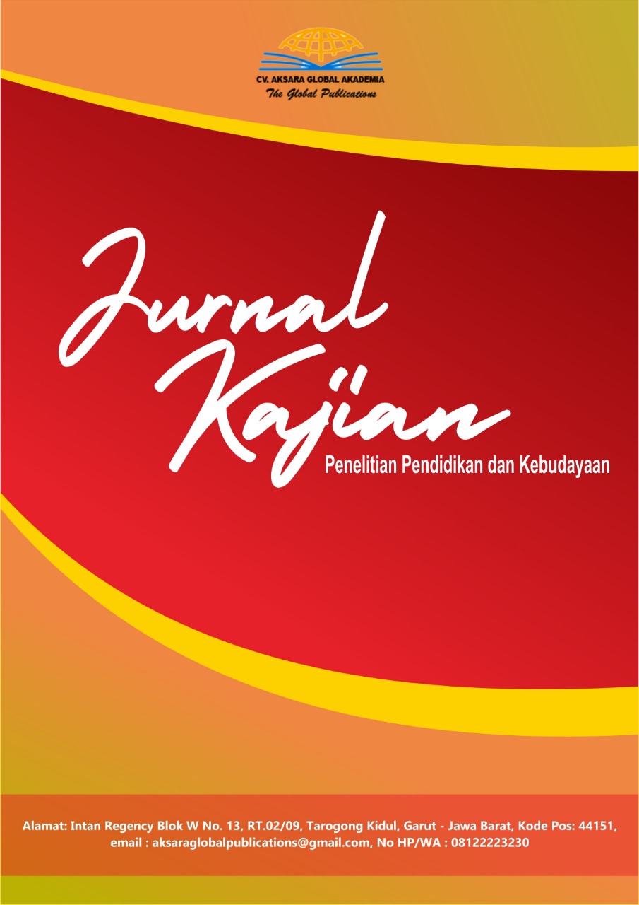 					View Vol. 2 No. 4 (2024): Oktober : Jurnal Kajian Penelitian Pendidikan dan Kebudayaan
				