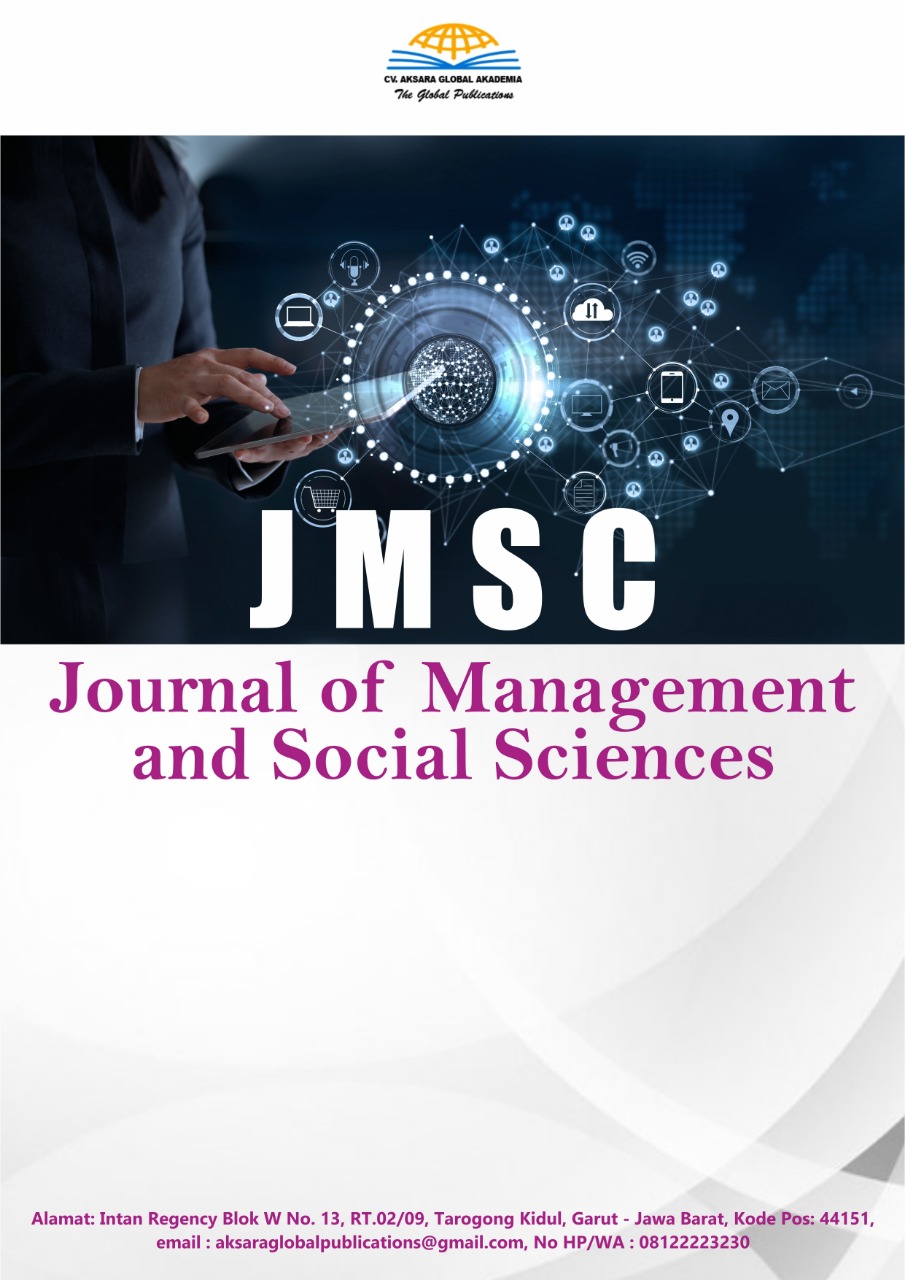 					View Vol. 2 No. 3 (2024): Juli : Journal of Management and Social Sciences
				